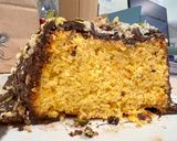 Foto del paso 6 de la receta: Bizcocho de naranja con chocolate
