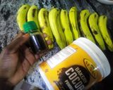 A picture of step 1 of Home made ice cream 🍨(With Frozen bananas👻).