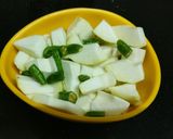 A picture of step 2 of Instant Sweet Mango Pickle/ Launji.