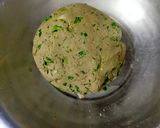 A picture of step 1 of Bajra Flour Muthiya.