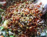 A picture of step 7 of Sprouts salad.