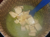 Polenta con brócoli 🥦🥦🥦