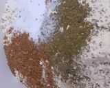 A picture of step 2 of Pakora mix.