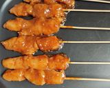Foto langkah ke 8 dari resep Sate Ayam Madura (Panggang Teflon).