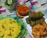 Foto langkah ke 5 dari resep Bihun Lontong Bakwan Siram Sambal (Khas Betawi).