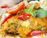 Foto langkah ke 6 dari resep Pepes Bandeng Bumbu Pedas.