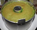 Foto langkah ke 8 dari resep Sponge Cake Pandan Santan with Oreo (lembut bgt.. irit 3 telur).