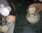 A picture of step 1 of Poha Cake.