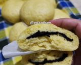 Foto langkah ke 6 dari resep Bakpao Labu Kuning (Isi Cokelat).