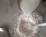A picture of step 2 of Sweet Flower Khaja (Achappam) with Rabadi (fusion).