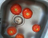 Une image de l'étape 3 de Bocaux de tomates pelées.