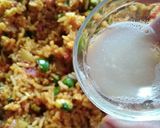 A picture of step 4 of Pavbhaji Masala Tawa Pulao.