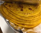 A picture of step 10 of Pumpkin Chapati.