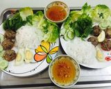 Hình bước làm 14 của món Bún thịt củ từ, khoai lang tím