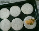 A picture of step 3 of Cheese corn coin.