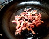 A picture of step 2 of My Bacon Lardens & Macaroni Cheese.