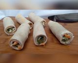 A picture of step 7 of Chicken vegetables Bread rolls.