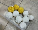 Foto langkah ke 1 dari resep 76. Bola Bola Nasi Abon dan Nori.