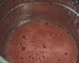 A picture of step 2 of Watermelon ice gola.
