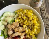 Foto langkah ke 3 dari resep Chicken Grilled Mix Salad.