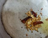 A picture of step 2 of Bathua ki Thali a complete meal.