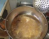 A picture of step 1 of Chips masala.