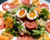 Hình bước làm 2 của món Salad khế rau củ