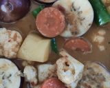 Gambar langkah 10 resipi Dalca Sayur.
