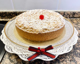 Foto del paso 12 de la receta: Pastel con crema y fresas en almíbar