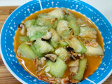 櫻花蝦香菇炒絲瓜
