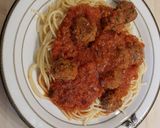 รูปขั้นตอนการทำที่ 2 ของ Spaghetti meatballs ซอสมะเขือเทศ
