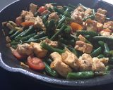 Foto langkah ke 5 dari resep Tumis kacang panjang & tempe.