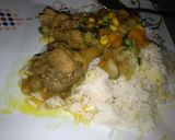 A picture of step 7 of Curry Chicken Sauce.