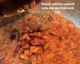 A picture of step 7 of Bread dry fruits Halwa.