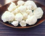 Foto del paso 1 de la receta: Guiso de Brócoli Blanco (AKA Coliflor)