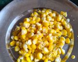 A picture of step 2 of Corn 🌽 capsicum 🫑 vegetable.