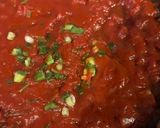 A picture of step 2 of Fish with Tomato Sauce.