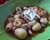 Foto langkah ke 2 dari resep Cumi asam manis pedas.