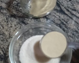 A picture of step 1 of Naan Bread.