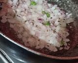 A picture of step 1 of Tawa pulav.