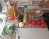 Foto del paso 1 de la receta: Rape en salsa verde con Ratatouille