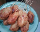 A picture of step 10 of Yam kabab.