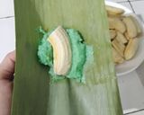 Foto langkah ke 3 dari resep Kue nagasari pandan kelapa.