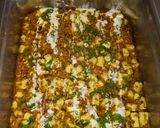 A picture of step 6 of Khoya paneer curry.