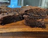 รูปขั้นตอนการทำที่ 9 ของ บราวนี่เนื้อหนึบ หม้ออบลมร้อน (Fudgy brownie)