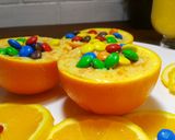 Фото кроку 1 до Молочный суп с тыквой и M&M'S в апельсине.