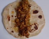 A picture of step 6 of Chicken roll.