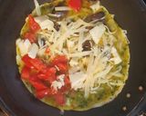 Foto del paso 2 de la receta: Omelette câpres con jugo verde