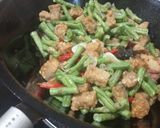 Foto langkah ke 4 dari resep Tumis tempe kacang panjang.