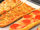Pizza al pan  muy fácil!!!